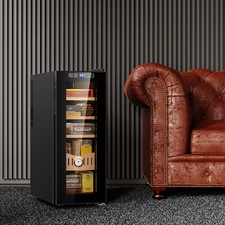 35L Electric Humidor Fridge Cabinet 250 Count Capacity Only Cooling Control picture