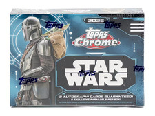 2026 Topps Star Wars Chrome Delight Box - Rip live only picture