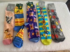 Disney Socks NWT Adult Size Lot of 5 picture