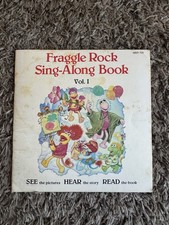 Vintage 1984 Fraggle Rock Sing-Along Book Vol 1 Muppet Music Jim Henson Book Onl picture