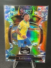 Raphinha Brazil #96 Winter Camo 024/49 Panini Select WC26 picture