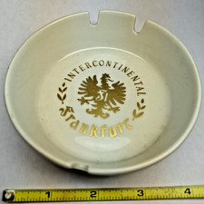 Vintage Intercontinental Frankfurt Hotel Germany Porcelain Ashtray picture