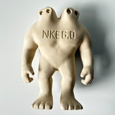 RARE - Nike 6.0 Two Head Mutant Sample Figure - Tan - PVC Rubber picture