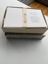 Vintage Stratford Vellum Boxed Stationery Lot 1960 Wedding Invitation Samples |  picture
