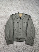 Vintage West German Bundeswehr Filzlaus Field Jacket Size 9 Cold War Tunic picture