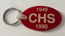 1940 - 1990 Clearwater Florida High School KEY CHAIN Vintage CHS Keychain 50 yrs picture