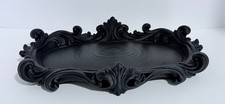 Ornate Baroque Vanity Jewelry Tray - Blk picture