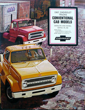 1967 GMC  CONVENTIONAL CAB MODELS  70-80 SERIES  BROCHURE 8 MODELS picture