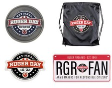 Ruger National Ruger Day Bundle Challenge Coin / Bag / Sticker / Plate  picture