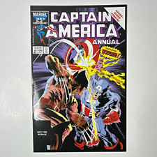 Marvel Captain America Annual #8 1986 Giant-Size Annual Featuring Wolverine picture