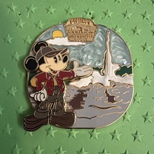 2006 Hidden Disney Fire Rock Geyser Wilderness Lodge pin LE2500 Mickey picture