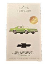 2026 Hallmark 1976 Chevrolet Chevelle Laguna S-3 50th Anniversary LIMITED picture