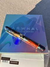 NARWHAL Fountain Pen NIB Never Inked 365 ANNIVERSARY LINITED CANO CRISTALES FINE picture