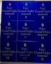 Fate Grand Order Material 1 - 9 I - IX Set Character Type Moon FGO Art Book picture