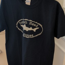 Dogfish Head Alehouse Black Graphic T-Shirt Size M Gaithersburg Falls Church picture