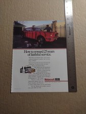 1990-Motorcraft Ford-How to reward 25 years of faithful service-Print/AD-Classic picture