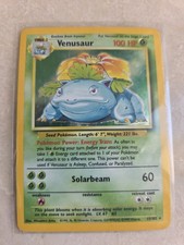 Pokemon Venusaur Base Set Holo Rare 1999 picture