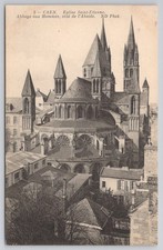 CAEN France Eglise Saint-Etienne Abbey of Men Apse ND Phot Postcard c. 1910s picture