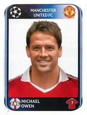 2010 PANINI FOOTBALL 2011 CHAMPIONS LEAGUE MICHAEL OWEN MANCHESTER UNITED picture