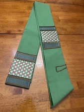 Vintage green multi colored Slabbinck Belgium Clergy Stole picture