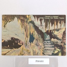 Entrance to Skyland Endless Caverns New Market Virginia 1930s Linen Postcard VA picture