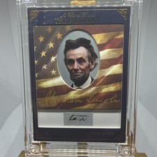 2025 A Word From POTUS Abraham Lincoln Handwritten Word Relic AWF-AL16 picture