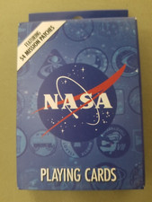 New NASA Playing Cards. Featuring 54 Mission Patches. picture