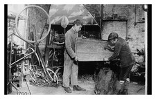 Caen France Workshop Apprentices Standard Postcard picture