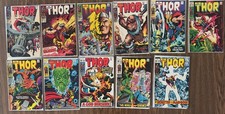 Mighty Thor 156 157 158 159 160 161 163 164 166 167 169 Lot 11 Kirby Galactus picture