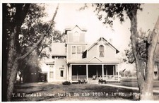 H49/ Mt Hope Kansas RPPC Postcard REPRINT c1950s T.H. Randall Home 1 picture