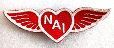 Nebraska Aviation Institute Civilian Training Uniform Hat Patch 1940-50s NOS New picture