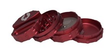 Phoenician - Large 4 Piece Red Grinder with Paper Holder Authentic picture