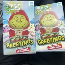 New 2026 The GRINCH GROUCHY GREETINGS (2) Blind Boxes Vinyl Plush Happy Haul picture