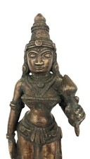 Antique Bronze Goddess Lakshmi picture