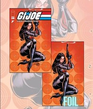 GI Joe #332 Sveta Shubina Baroness Trade & Virgin Foil Variant Set Ltd 350 picture