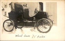 Berlin NH VERY EARLY CAR AUTO Angled Dash c1903 Real Photo Postcard bhn picture