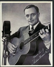 UNKNOW VINTAGE ORIGINAL PHOTO HOLLYWOOD ACTOR 1940s STUNNING WTIC RADIO PORTRAIT picture