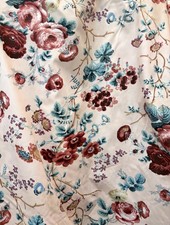 Schumacher Salisbury Rose Fabric Remnant 4 Yards picture