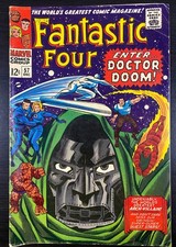 Fantastic Four #57 (Marvel Comics 1966) VG Classic Jack Kirby Cover Dr. Doom picture