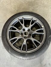 Factory OEM Tesla Model S Wheel Tire Plaid Tempest 19 x 10.5 in Rear 142022200A picture