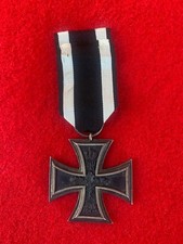Original WW1 Imperial German EK2 Iron Cross 2nd Class with Ribbon, 