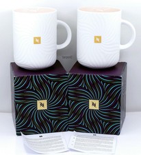 2 x Nespresso Festive Coffee Mugs 12.8oz ea -Artist Thandiwe Muriu (Lmt Ed) NIB picture
