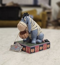 Enesco Disney Traditions Jim Shore Eeyore Mummy Costume Pumpkin Figurine NEW picture