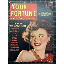 RARE Your Fortune and How To Tell It #nn (Hillman Publications, 1939) Mid Grade picture
