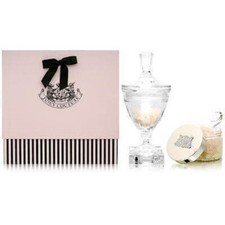 JUICY COUTURE BATH SALT 10.5 OZ + CRYSTAL GOBLET LIMITED NUMBERED EDITION picture