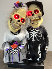 Vintage 2002 Kids of America Newly Deads Skeleton Bride Groom I Got You Babe  picture