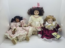 Paradise Galleries, Classic Treasure Porcelain Jointed Doll & Petite Porcelain picture