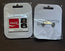 Coca-Cola FIFA World Cup Trophy Official Partner Lapel Pin Badge picture