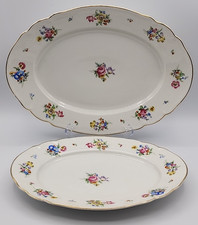 Hutschenreuther Selb Bavaria The Bristol Oval Serving Platters 15” & 12 3/4” picture