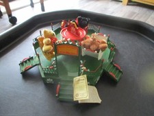 VINTAGE TUCHER & WALTHER LIMITED EDITION 12/500 MUSICAL CAROUSEL TEDDY HERMANN picture
